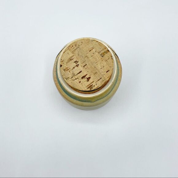 Brophy Jars Creative Financing vintage ceramic jar cork top - Picture 4 of 5